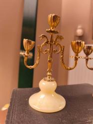 Antika Çift Şamdan