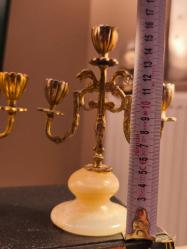 Antika Çift Şamdan