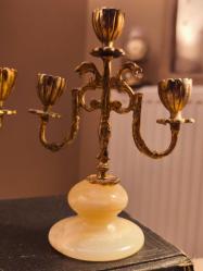 Antika Çift Şamdan