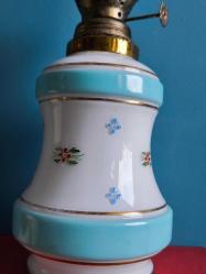 Antika Avrupa Opalin Gaz Lambası