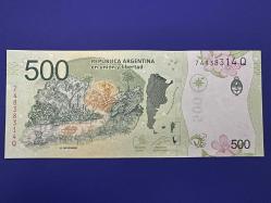 Arjantin 500 Peso 2020. Çil