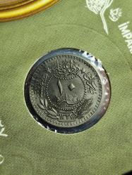 Sultan Reşat 1327/2 Nikel 10 Para Çil