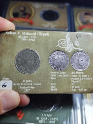 Sultan Reşat 1327/6 Nikel 20 Para