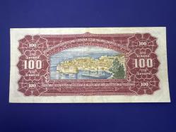 Yugoslavya 100 Dinar 1955. ÇÇT. Az Çıkar.
