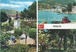 Bursa Gemlik - Şehirden 3 Muhtelif Görünüş / And Kartpostal