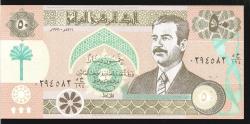** IRAK ( 50 * DİNARS ) 1991 - ÇİL