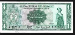 ** PARAGUAY ( 1 * GUARANİE ) 1952 ( 1963 ) - ÇİL