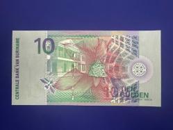 Surinam 10 Gulden 2000. Çil