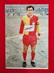 Galatasaray Fatih Terim Posteri, Arka Kapak: Bülent Alkılıç - Öz Galatasaray Dergisi - Tüm Posterlerim Gibi Orijinal Dönem Posteridir, Sonradan Baskı veya Retro Değildir