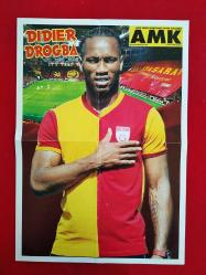 Galatasaray Didier Drogba Posteri - AMK Gazetesi Hediyesi