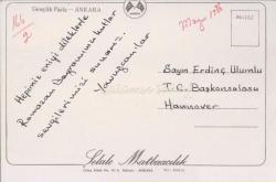 Ankara - Gençlik Parkı / Şelale Kartpostal