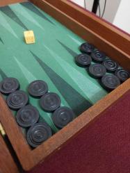 Backgammor Ahşap Çanta Tavla