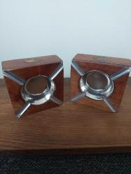 Ahşap 2'li Kültablası Takımı