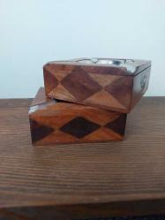 Ahşap 2'li Kültablası Takımı