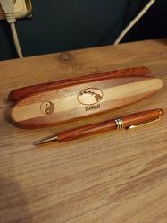 Hawaii Ahşap Kutulu Kalem