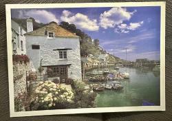 Manzara Eski kartpostal keskin color