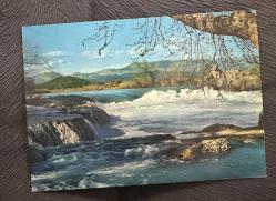 Manavgat şelale eski kartpostal