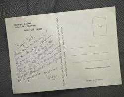 Manavgat şelale eski kartpostal