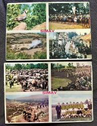 Simav RPPC fotoğraflı 2 adet eski kartpostal