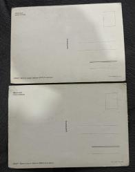 Simav RPPC fotoğraflı 2 adet eski kartpostal