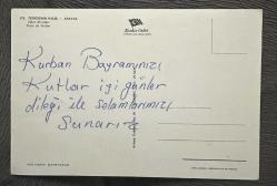 Ankara Zafer meydanı eski kartpostal