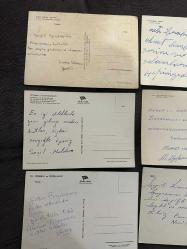 Türkiye 6 Adet eski kartpostallar