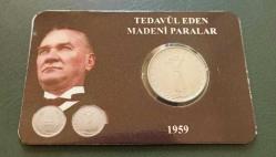 1959 25 Kuruş Kendi Özel Tanıtım Kitinde