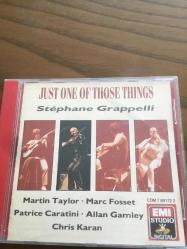 STEPHANE GRAPPELLİ JUST ONE OF THOSE THINGS CD