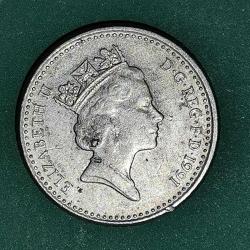 İNGİLTERE  1991   5  PENCE