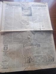 Son Saat Gazetesi - Turkish Newspaper - 8 Şubat 1948 - Bir Amerikan mektubu dolayısıyla yazan Bahadır Dülger - Yunanistan'da idam edilen komünistler - Celal Bayar dün gece gruptan istifa etti fotoğraf - senenin büyük sanat hadisesi gazeteciler cemiyetinin verdiği büyük konser - Gavur Mehmet'in maceraları yalova eşkıyaları yazan Ziya Şakir Yazı Dizisi - Kıbrıs vapur seferleri yapılmasına başlandı - İstanbul belediyesi şehir tiyatrosu dram kısmında Köşebaşı oyunu komedi kısmında büyük cemaat oyunu - eğlence fıkra bilmece - Galatasaray Uşakspor boks rövanş maçı - Galatasaraylı Garbis ve Ankaralı Ali Melek ilk karşılaşmada ringde fotoğraf - milli takım çalışırken röportajı yapan Tevfik Ünsi - Galatasaray 7 Beykozspor 0 - Fenerbahçe Süleymaniye'yi 3-0 mağlup etti - Galatasaraylı Bülent akın kesiyor fotoğraf - Dün akşam teknik üniversitede yapılan güreşleri kazandık - bugünkü maçlar - Beşiktaş Kasımpaşa maçı - İstanbulspor Vefa ile karşılaşıyor - Galatasaraylı boksör Celal Akıncı fotoğraf