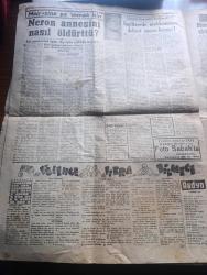 Son Saat Gazetesi - Turkish Newspaper - 8 Şubat 1948 - Bir Amerikan mektubu dolayısıyla yazan Bahadır Dülger - Yunanistan'da idam edilen komünistler - Celal Bayar dün gece gruptan istifa etti fotoğraf - senenin büyük sanat hadisesi gazeteciler cemiyetinin verdiği büyük konser - Gavur Mehmet'in maceraları yalova eşkıyaları yazan Ziya Şakir Yazı Dizisi - Kıbrıs vapur seferleri yapılmasına başlandı - İstanbul belediyesi şehir tiyatrosu dram kısmında Köşebaşı oyunu komedi kısmında büyük cemaat oyunu - eğlence fıkra bilmece - Galatasaray Uşakspor boks rövanş maçı - Galatasaraylı Garbis ve Ankaralı Ali Melek ilk karşılaşmada ringde fotoğraf - milli takım çalışırken röportajı yapan Tevfik Ünsi - Galatasaray 7 Beykozspor 0 - Fenerbahçe Süleymaniye'yi 3-0 mağlup etti - Galatasaraylı Bülent akın kesiyor fotoğraf - Dün akşam teknik üniversitede yapılan güreşleri kazandık - bugünkü maçlar - Beşiktaş Kasımpaşa maçı - İstanbulspor Vefa ile karşılaşıyor - Galatasaraylı boksör Celal Akıncı fotoğraf