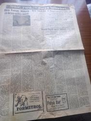 Son Saat Gazetesi - Turkish Newspaper - 8 Şubat 1948 - Bir Amerikan mektubu dolayısıyla yazan Bahadır Dülger - Yunanistan'da idam edilen komünistler - Celal Bayar dün gece gruptan istifa etti fotoğraf - senenin büyük sanat hadisesi gazeteciler cemiyetinin verdiği büyük konser - Gavur Mehmet'in maceraları yalova eşkıyaları yazan Ziya Şakir Yazı Dizisi - Kıbrıs vapur seferleri yapılmasına başlandı - İstanbul belediyesi şehir tiyatrosu dram kısmında Köşebaşı oyunu komedi kısmında büyük cemaat oyunu - eğlence fıkra bilmece - Galatasaray Uşakspor boks rövanş maçı - Galatasaraylı Garbis ve Ankaralı Ali Melek ilk karşılaşmada ringde fotoğraf - milli takım çalışırken röportajı yapan Tevfik Ünsi - Galatasaray 7 Beykozspor 0 - Fenerbahçe Süleymaniye'yi 3-0 mağlup etti - Galatasaraylı Bülent akın kesiyor fotoğraf - Dün akşam teknik üniversitede yapılan güreşleri kazandık - bugünkü maçlar - Beşiktaş Kasımpaşa maçı - İstanbulspor Vefa ile karşılaşıyor - Galatasaraylı boksör Celal Akıncı fotoğraf