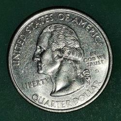 AMERİKA   2000 D   25 CENT  ÇEYREK DOLAR   HATIRA 50 Eyalet Çeyreklikleri - Virginia