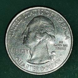 AMERİKA   2017 D   25 CENT  ÇEYREK DOLAR   HATIRA  Güzel Amerika Çeyrekleri - Heykel Höyükleri