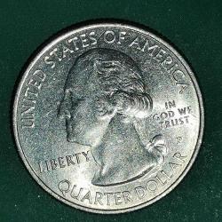 AMERİKA   2020 P   25 CENT  ÇEYREK DOLAR   HATIRA  Güzel Amerika Çeyrekleri - Tuz Nehri Körfezi