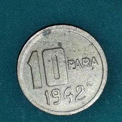 TÜRKİYE  1942  10  PARA