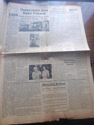 Tan Gazetesi - Turkish Newspaper - 28 Mart 1945 - milli birlik ne demektir yazan M. Zekeriya Sertel Başmakale - Churchill'in barış hakkında demeci - Eisenhover diyor ki barış konuşmalarına girişecek değiliz şartları  ordularımız dikte edecek - Berlin'de halkın isyanına karşı barikatlar kuruldu - Amerikan askerleri Rhin'i geçerken fotoğraf - üstad Halit Ziya Uşaklıgil'i kaybettik fotoğraf - Türkiye Rusya yarı resmi Bulgar gazetesi ne diyor - Dışbakanı Hasan Saka dün parti grubunda izahat verdi - Roosevelt uluslararası ticaret duvarlarının azaltılmasını istedi - Milli şef İsmet İnönü'nün sporculara iltifatları - grip hastalığı azalıyor - Romanya ile ticaret anlaşması nisanda imzalanıyor - üstat Halit Ziya Uşaklıgil nasıl yaşardı - Halit Ziya Uşaklıgil'in kütüphanesi ve yazı masası fotoğraf - büyük romancı Halit Ziya Uşaklıgil torunu Tiraje ile fotoğraf - Martin Eden yazan Jack London çeviren Seniha Mahmut Baler Yazı Dizisi - edebiyatçı aranıyor yazan Ali Rauf Akan - Hitler doğru sözü