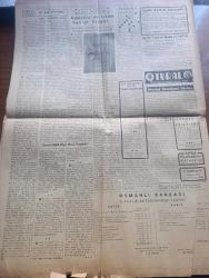 Tan Gazetesi - Turkish Newspaper - 28 Mart 1945 - milli birlik ne demektir yazan M. Zekeriya Sertel Başmakale - Churchill'in barış hakkında demeci - Eisenhover diyor ki barış konuşmalarına girişecek değiliz şartları  ordularımız dikte edecek - Berlin'de halkın isyanına karşı barikatlar kuruldu - Amerikan askerleri Rhin'i geçerken fotoğraf - üstad Halit Ziya Uşaklıgil'i kaybettik fotoğraf - Türkiye Rusya yarı resmi Bulgar gazetesi ne diyor - Dışbakanı Hasan Saka dün parti grubunda izahat verdi - Roosevelt uluslararası ticaret duvarlarının azaltılmasını istedi - Milli şef İsmet İnönü'nün sporculara iltifatları - grip hastalığı azalıyor - Romanya ile ticaret anlaşması nisanda imzalanıyor - üstat Halit Ziya Uşaklıgil nasıl yaşardı - Halit Ziya Uşaklıgil'in kütüphanesi ve yazı masası fotoğraf - büyük romancı Halit Ziya Uşaklıgil torunu Tiraje ile fotoğraf - Martin Eden yazan Jack London çeviren Seniha Mahmut Baler Yazı Dizisi - edebiyatçı aranıyor yazan Ali Rauf Akan - Hitler doğru sözü
