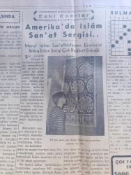 Tan Gazetesi - Turkish Newspaper - 28 Mart 1945 - milli birlik ne demektir yazan M. Zekeriya Sertel Başmakale - Churchill'in barış hakkında demeci - Eisenhover diyor ki barış konuşmalarına girişecek değiliz şartları  ordularımız dikte edecek - Berlin'de halkın isyanına karşı barikatlar kuruldu - Amerikan askerleri Rhin'i geçerken fotoğraf - üstad Halit Ziya Uşaklıgil'i kaybettik fotoğraf - Türkiye Rusya yarı resmi Bulgar gazetesi ne diyor - Dışbakanı Hasan Saka dün parti grubunda izahat verdi - Roosevelt uluslararası ticaret duvarlarının azaltılmasını istedi - Milli şef İsmet İnönü'nün sporculara iltifatları - grip hastalığı azalıyor - Romanya ile ticaret anlaşması nisanda imzalanıyor - üstat Halit Ziya Uşaklıgil nasıl yaşardı - Halit Ziya Uşaklıgil'in kütüphanesi ve yazı masası fotoğraf - büyük romancı Halit Ziya Uşaklıgil torunu Tiraje ile fotoğraf - Martin Eden yazan Jack London çeviren Seniha Mahmut Baler Yazı Dizisi - edebiyatçı aranıyor yazan Ali Rauf Akan - Hitler doğru sözü