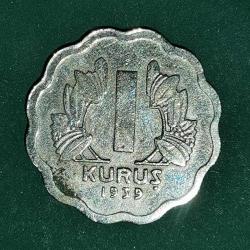 TÜRKİYE  1939   1  KURUŞ