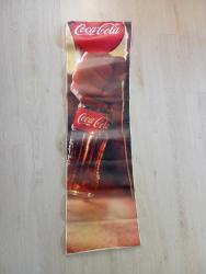 Orjinal dönem coca cola çıkartma tabela 10x25 cm Kullanılmamış sıfır kalmış az yipranmlar var  #cocacolakoleksiyon