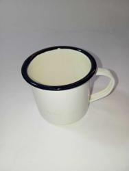 Emaye talisker viski kupası. Ürün kullanılmamış olup atık yoktur. Ancak alt kısımda sararma var.  Resimlerdeki haliyle koleksiyon Dekorluk kullanımlık