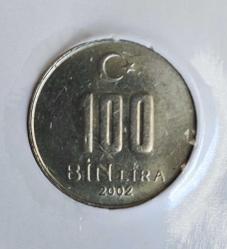 100 BİN LİRA 2002