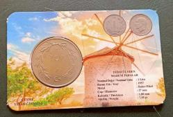 1957 1 Lira Kendi Özel Tanıtım Kitinde