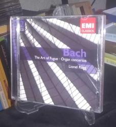 BACH: ORGAN CONCERTOS / THE ART OF THE FUGUE - LIONEL ROGG / 2 x CD