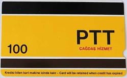 PTT Nemrut 100 KONTÖR Telefon Kartı