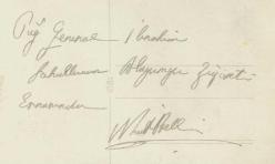 BOLU ATATÜRK HEYKELİ ÖNÜNDE TUĞGENERALİN ZİYARET HATIRASI FOTOĞRAF...