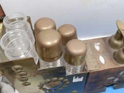 SEDEF KAKMA PİRİNÇ VE AHŞAP DEKORLUK BOYACI SANDIĞI