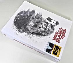 WAR FOR THE PLANET OF THE APES Filmarena 4K Ultra HD + Blu-ray + 3D XL Exclusive Steelbook Limited Collector's Edition Numaralı