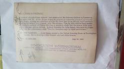 PRENSES DIANA'NIN ORİJİNAL FOTOĞRAFI - ORIGINAL PHOTOGRAPH OF PRINCESS DIANA - 20 x 15 cm EBADINDA - LADY DİANA SPENCER'IN PORTRESİ, 23 TEMMUZ PERŞEMBE GÜNÜ LONDRA'DAKİ ULUSAL GALERİ'DE SERGİLENDİ. 46 YAŞINDAKİ SANATÇI BRYAN ORGAN, LADY DİANA'NIN ALIŞILMADIK DERECEDE RESMİ BİR PORTRESİNİ YAPTI. LADY DİANA, BUCKİNGHAM SARAYI'NDAKİ SARI ÇİZİM ODASI'NDA OTURURKEN, MAVİ BİR PANTOLON TAKIM VE BEYAZ BİR BLUZ GİYİYOR. 1981 - A PORTRAIT OF LADY DIANA SPENCER WAS UNVEILED AT THE NATIONAL GALLERY IN LONDON ON THURSDAY JULY 23. ARTIST BRYAN ORGAN, 46, PAINTED AN UNSUALLY INFORMAL PICTURE OF LADY DIANA. LADY DIANA, SEATED IN THE YELLOW DRAWING ROOM AT BUCKINGHAM PALACE. SHE IS WEARING A BLUE TROUSER SUIT AND WHITE BLOUSE. 1981